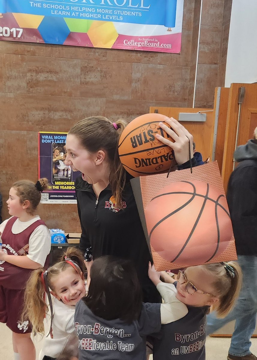 Byron Bergen Girls Basketball tweet media