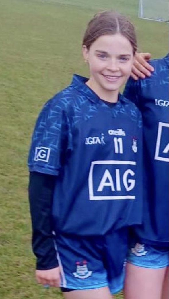 Congratulations to Hannah Galvin on selection and making her u16 @dublinladiesg debut Vs Armagh today in McKeever Park 👏👏👏👏🌟🌟