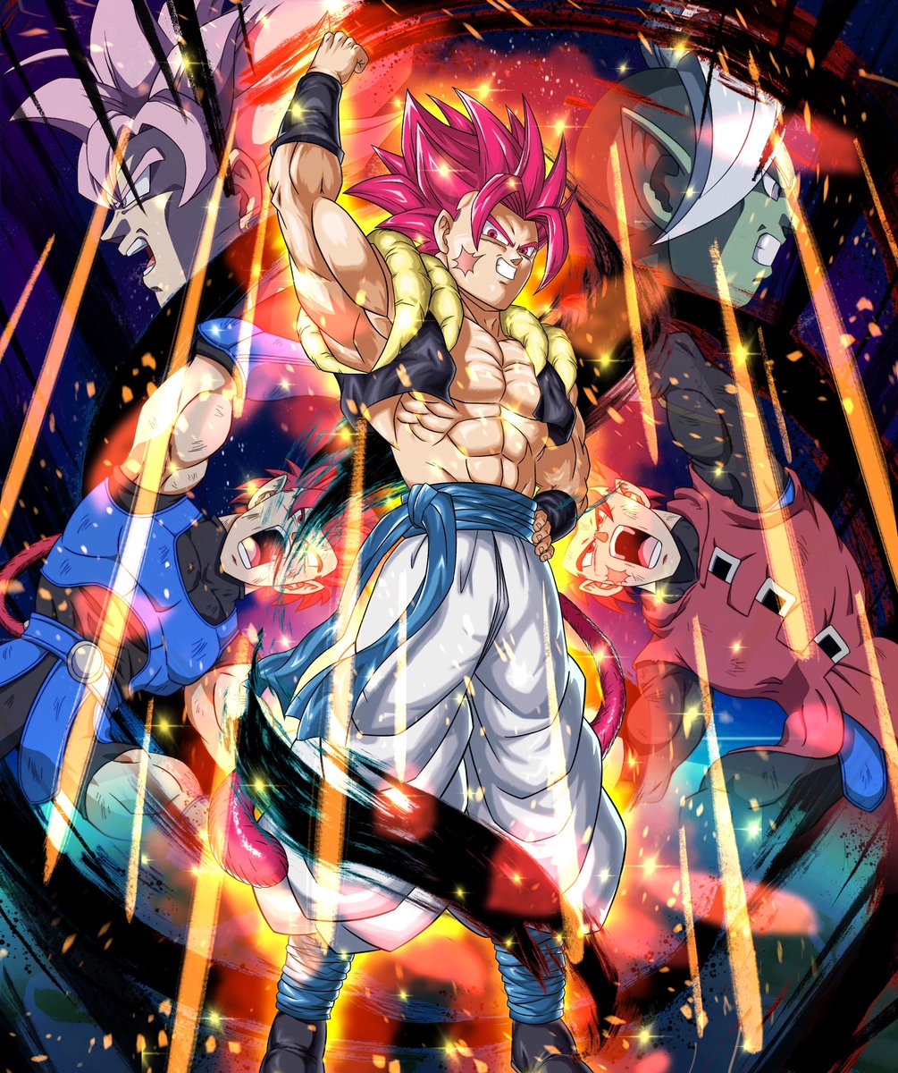 AGhostOh1's tweet image. Shallot and Giblet makes… Shallet? Strange fusion names aside i tried to go for the #DBLegends style for this one I hope you enjoy it!
