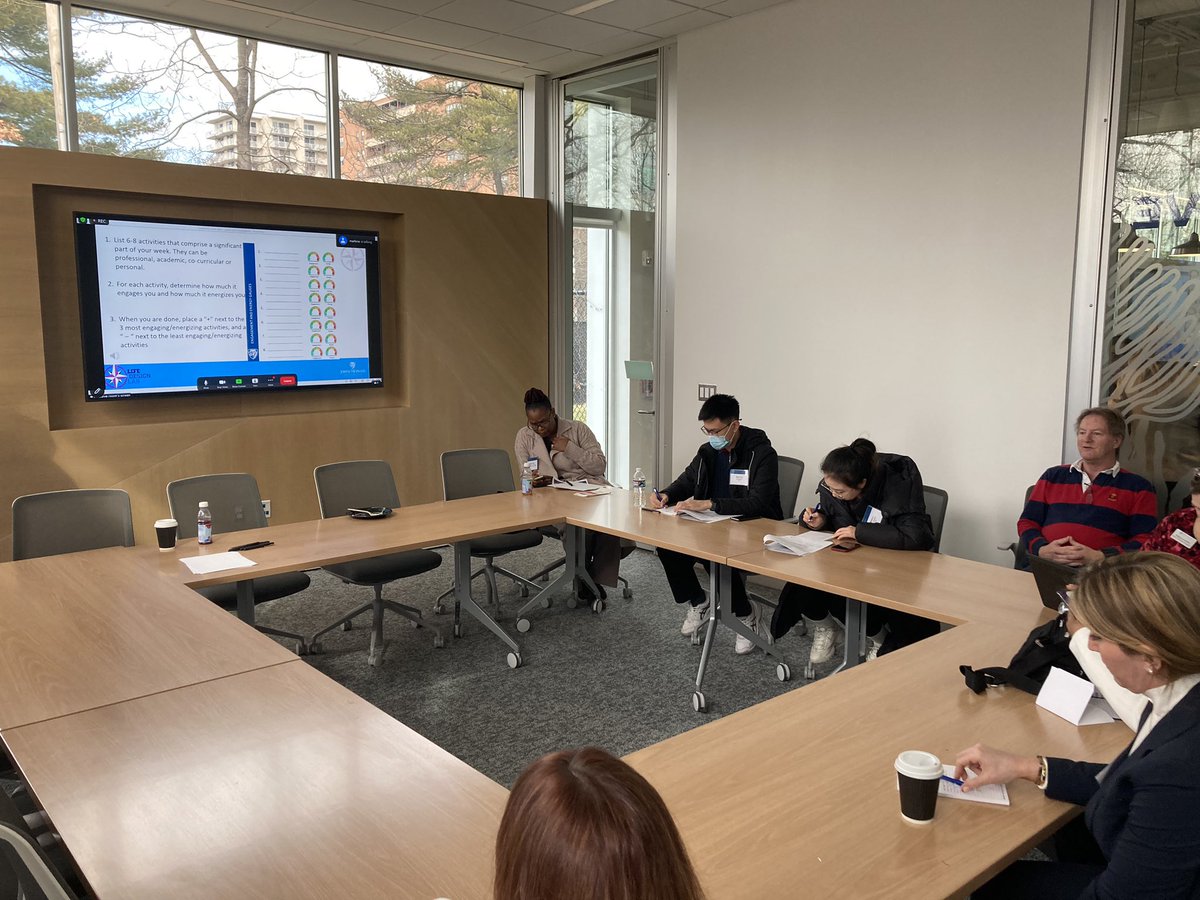 JustinLorts's tweet photo. Spent the morning at the #ImagineCenter with @yassirkurt and @MatthewAGolden sharing insights on #mentoring and #LifeDesign for the Passion to Profession conference at @JHUeducation. https://t.co/63FpNj0Phl