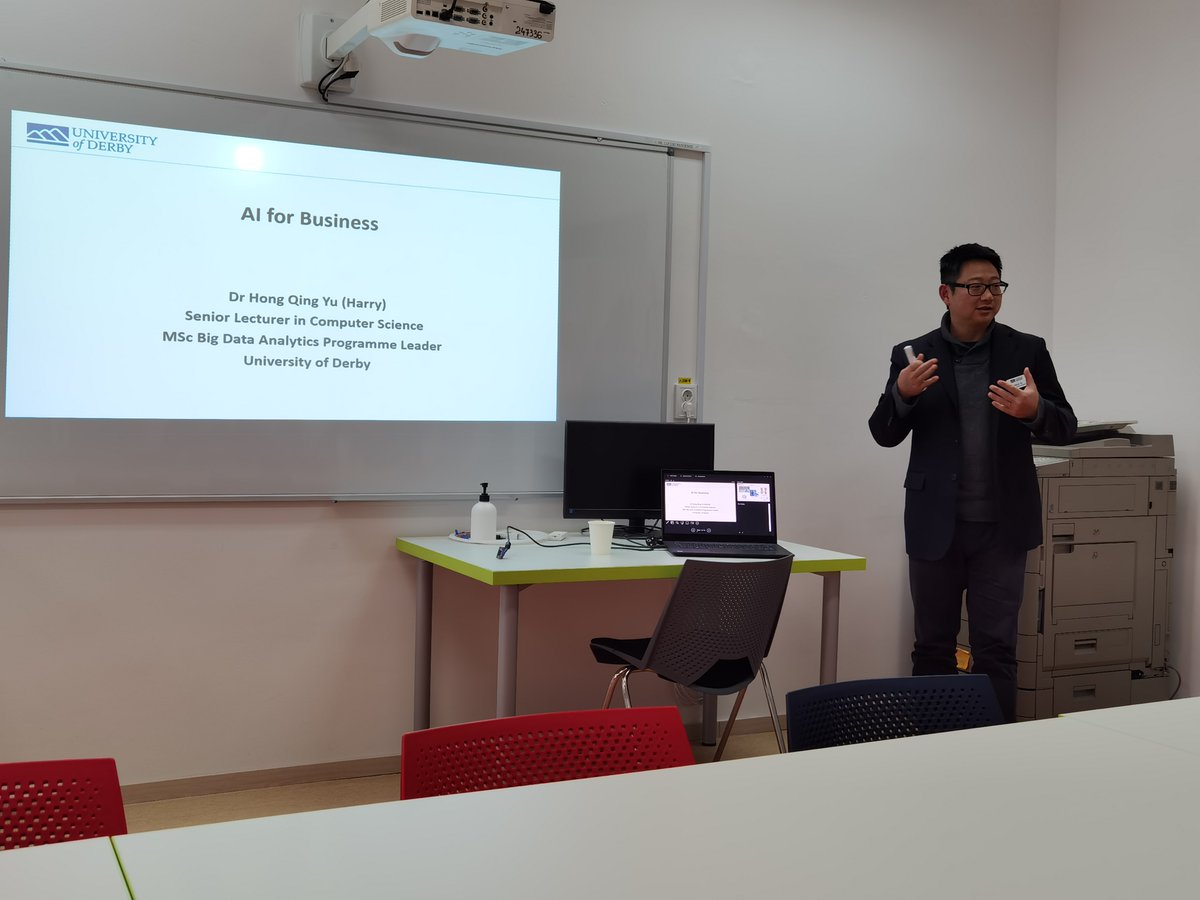 #DataScience #workshop at UBB Cluj Napoca, Romania. <a href="/derbyuni/">University of Derby</a>