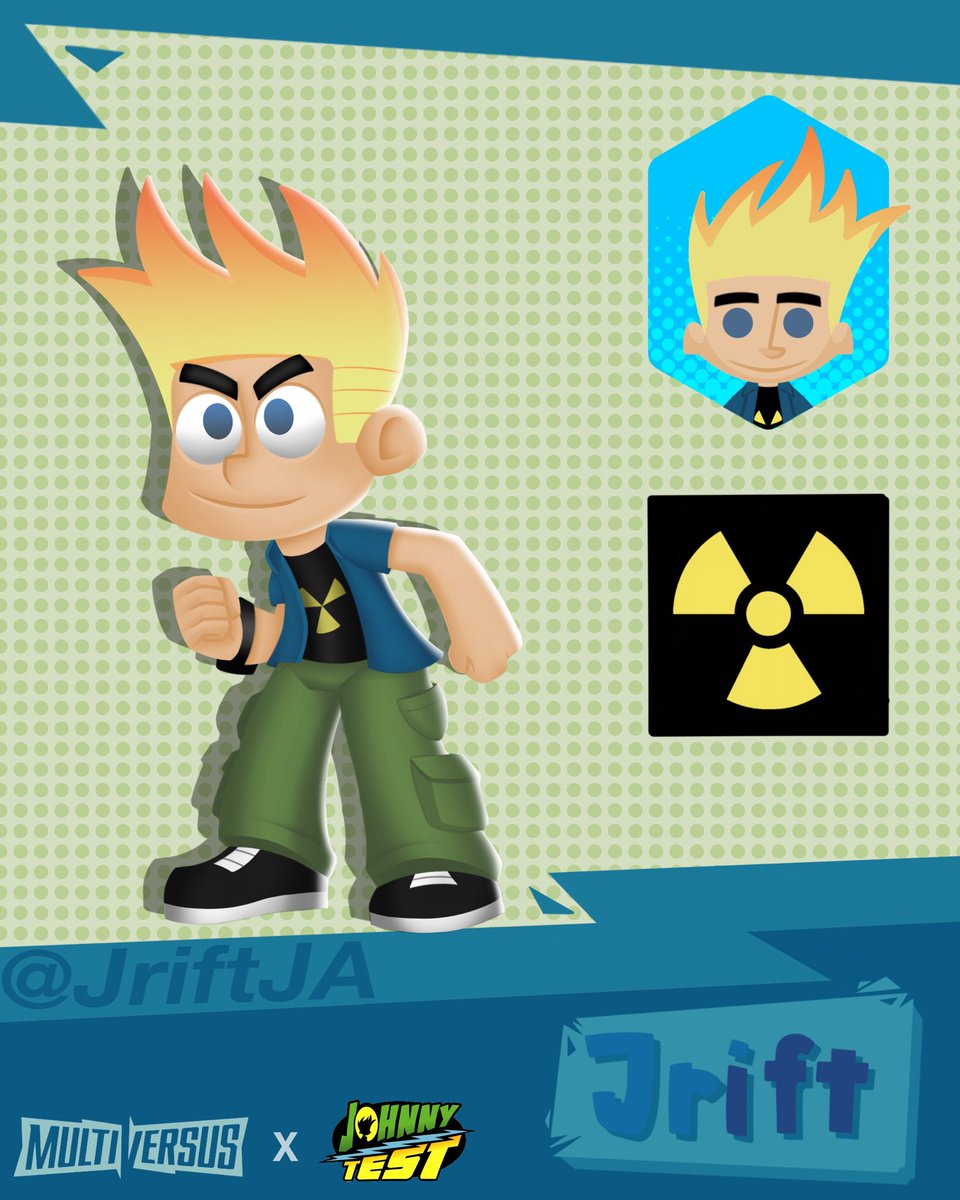 JriftJA's tweet image. Johnny Test is here and he’s… more than likely just gonna get in big trouble. I watched Johnny Test quite a bit as a kid, so I think he would be really cool addition to MVS! I hope you guys like this one! #MultiVersus #JohnnyTest