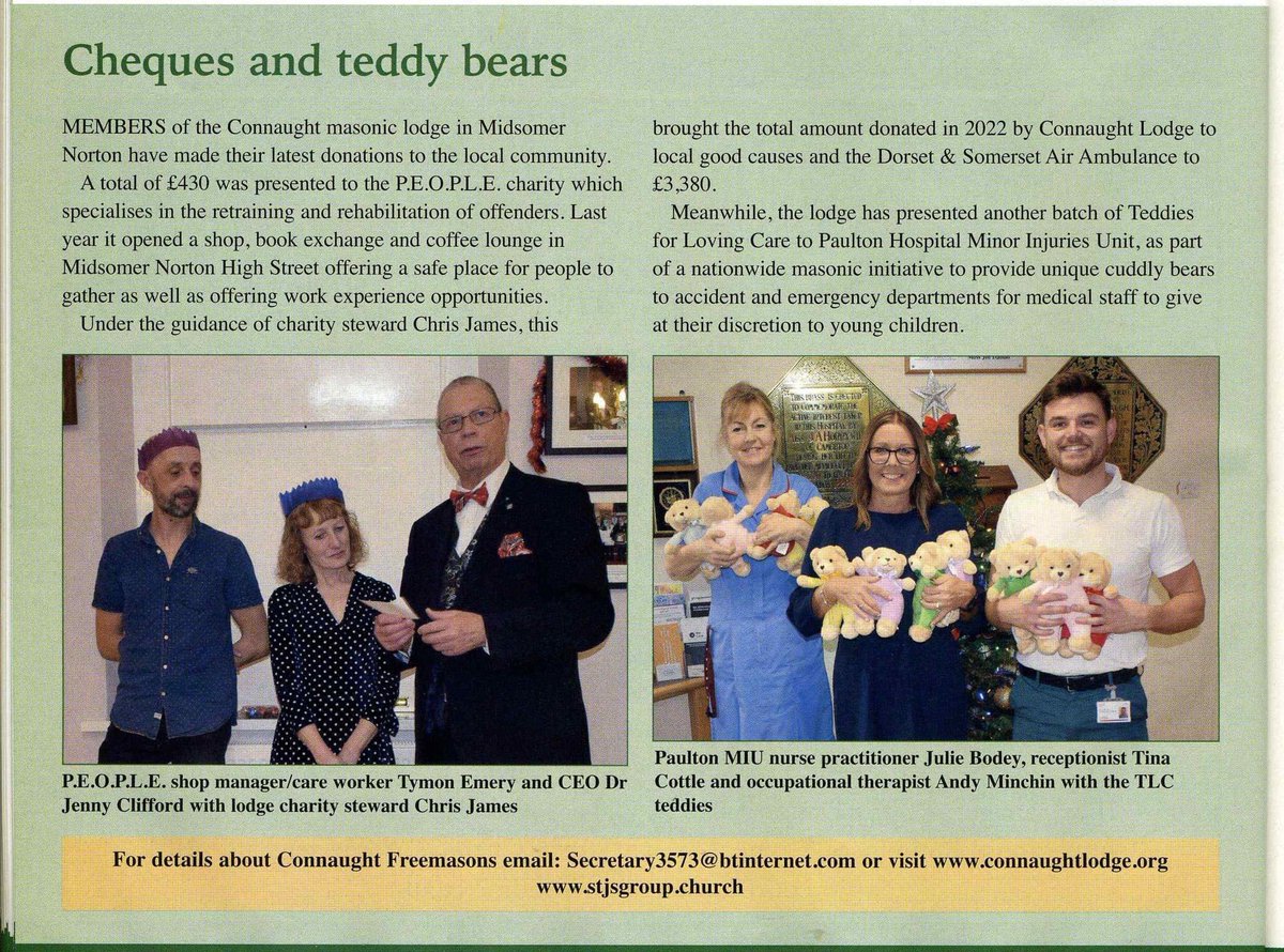 February Mendip Times <a href="/PGLSomerset/">Somerset Freemasons</a>