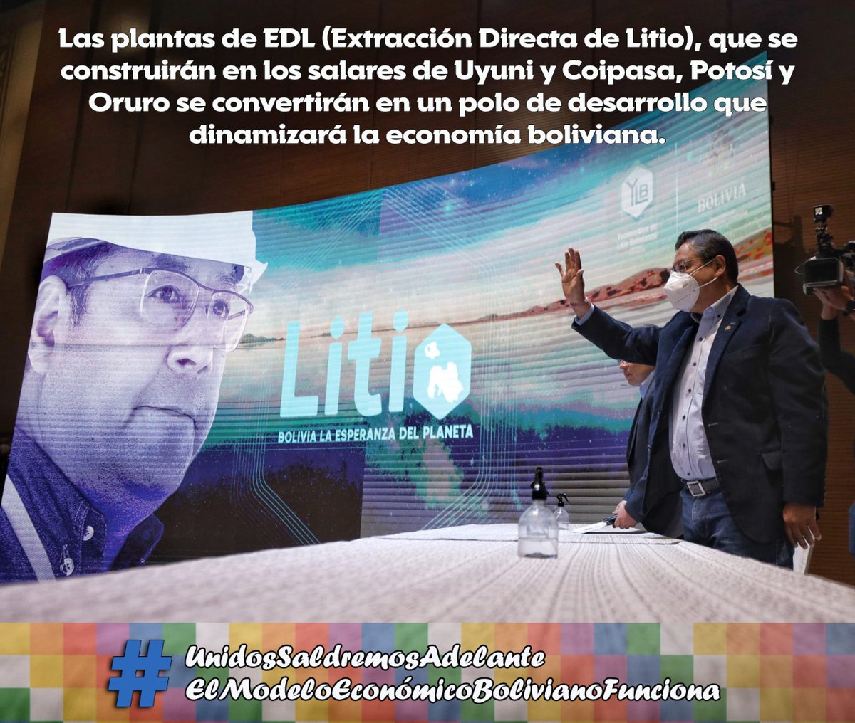 #UnidosSaldremosAdelante
#ElModeloEconómicoBolivianoFunciona