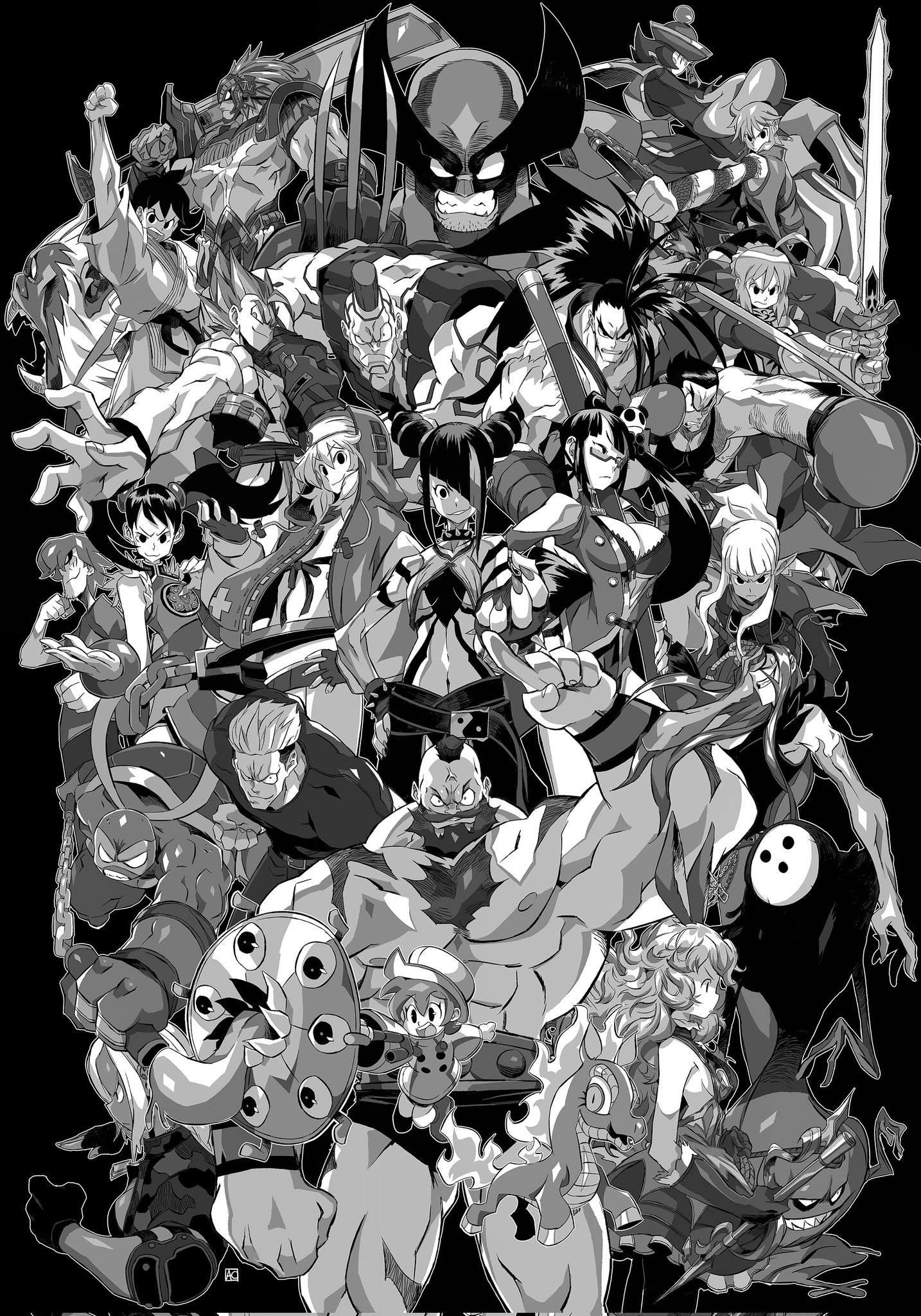 andrewcockroach on Twitter Breaker 2023 poster! Can you name all the characters? 