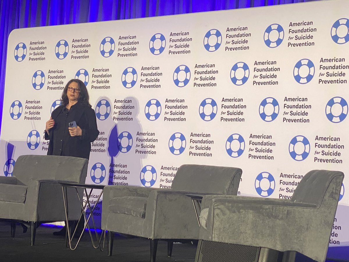 AmyLGrosso's tweet photo. Another favorite is hearing @JillHF_AFSP and the impact of @afspnational research. #afsp23 https://t.co/ANcLQCXQDD