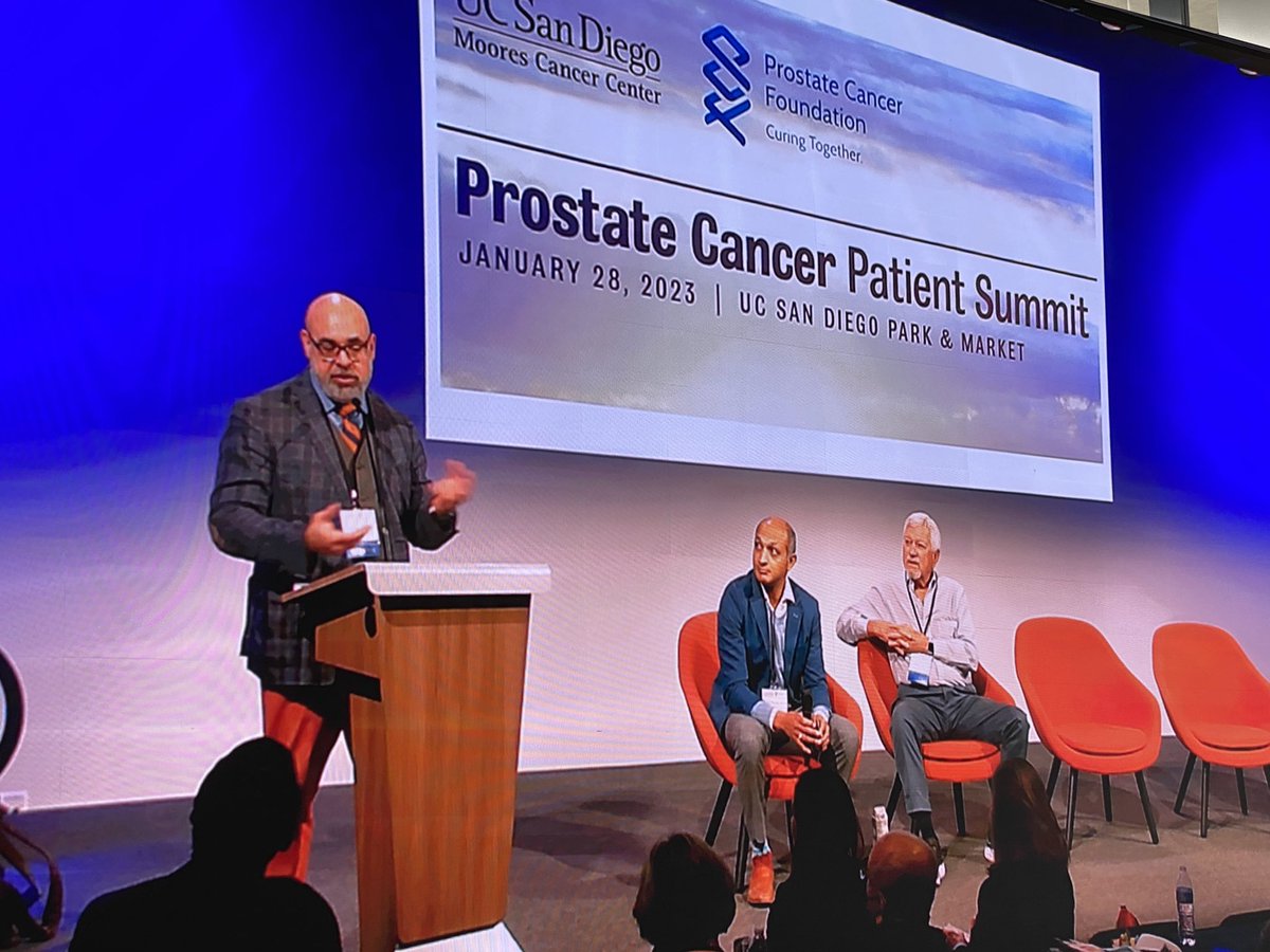 UCSDCancer_COE's tweet photo. Thank you @drgeoespinosa for your insights on nutrition, exercise, and sleep in #prostatecancer!
.
@UCSDCancer @PCFnews @UCSD_Urology @DrRanaMcKay @AdityaBagrodia @nyulangone @UCSDPark_Market #UCSDProstateCancer https://t.co/wDZln8o1q7