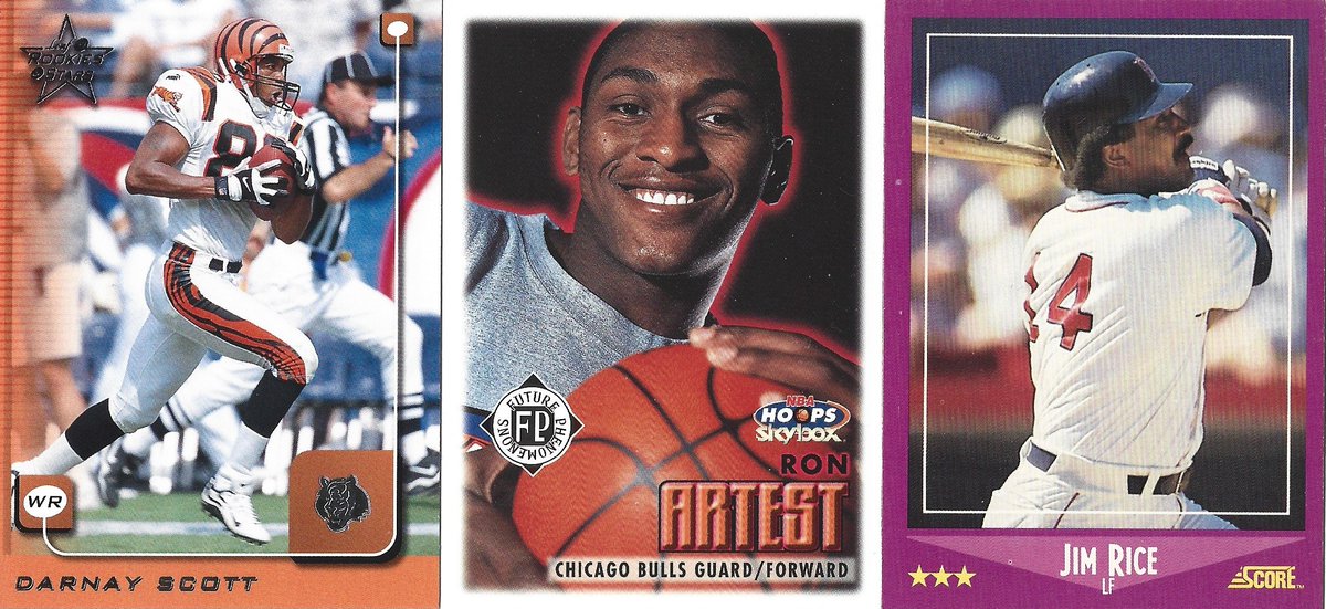 Buydirectsports's tweet photo. #FreeGiveaway
#SportsGambling
#TradingCards
#CryptoTwitter
#GamblingTwitter
1 #Winner will #Win 3 Mint Vintage #SportsCards #1 1999 #Leaf #DarnayScott #Bengals 1999 #Skybox #Rookie #RonArtest #Bulls #3 1988 #Score #JimRice #RedSox Enter👉: https://t.co/WnPeRaxChr https://t.co/fOdh0plzf1