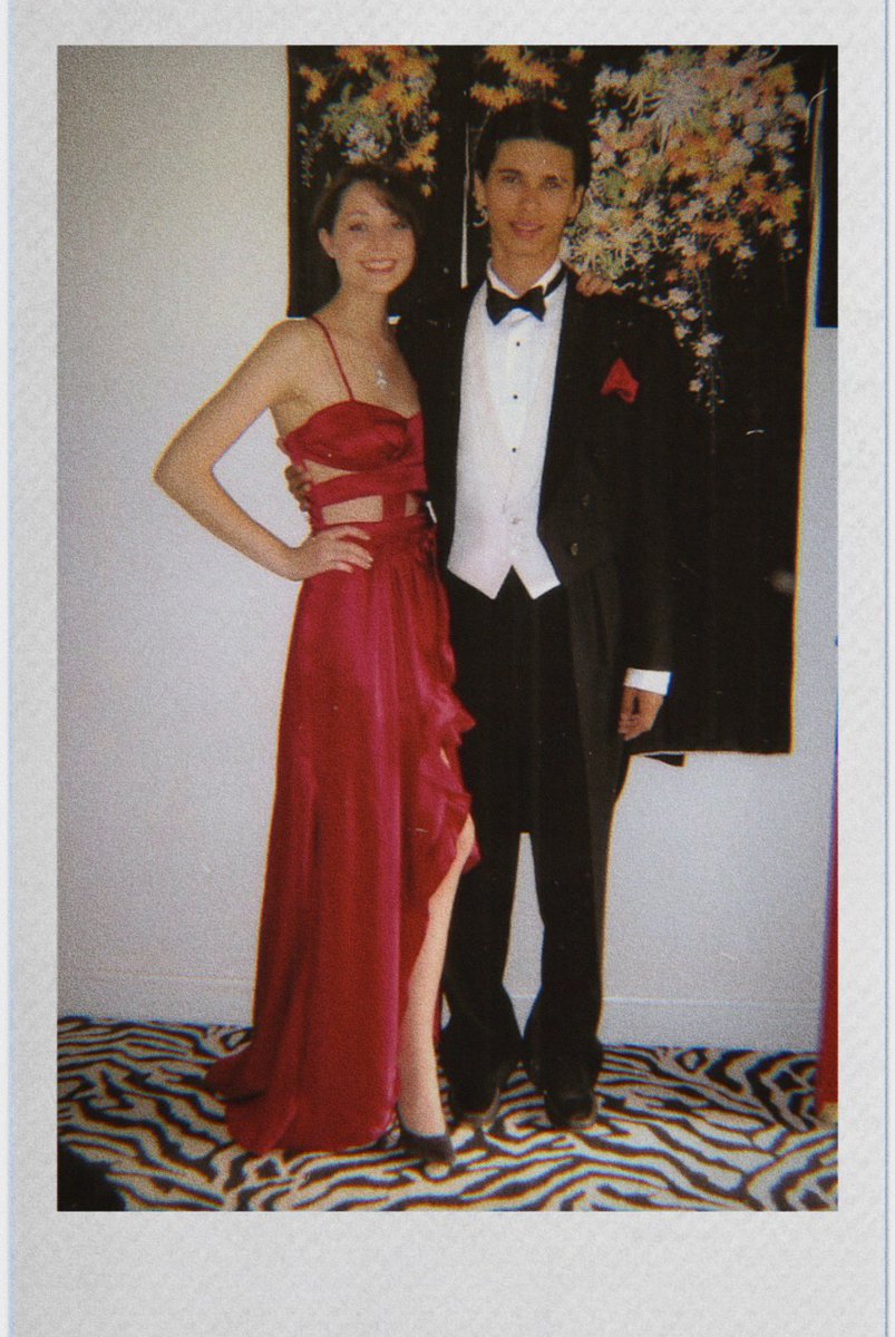 “made to love you” is out on 02/03 click the link in my bio to pre-save it! me & @dianawoodside circa 2009 senior prom! #madetoloveyou