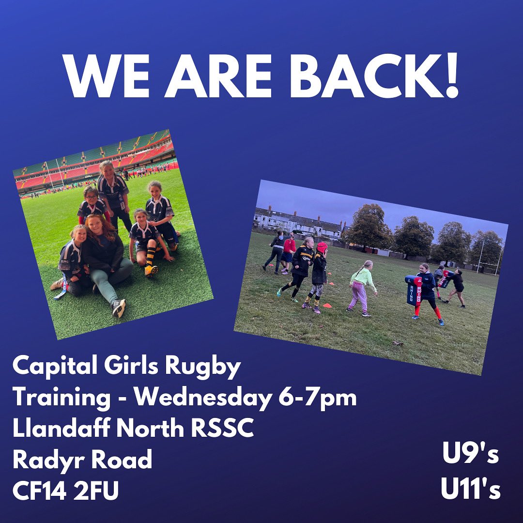 WE ARE BACK! 

Training will return this Wednesday 6pm-7pm at hailey park @LNRFC girls only rugby for ages 7-11! Message for more info! @KiraPhilpott @BackTheGirlsPod @RugbyCapitals  #girlsrugby #onlygirlsallowed #backthegirls