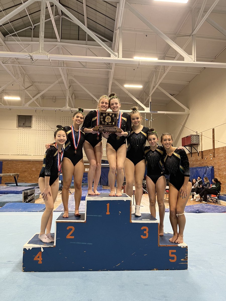 GBN_Athletics's tweet photo. Girls Gymnastics CSL SOUTH Co-Champions. Congratulations ladies. https://t.co/cSY8TlFqms