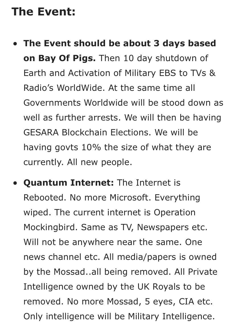 florenc89622516's tweet photo. I dont usually trust published dates but these events  will happen.  Source. US military news .com https://t.co/SGhAHHnp0f