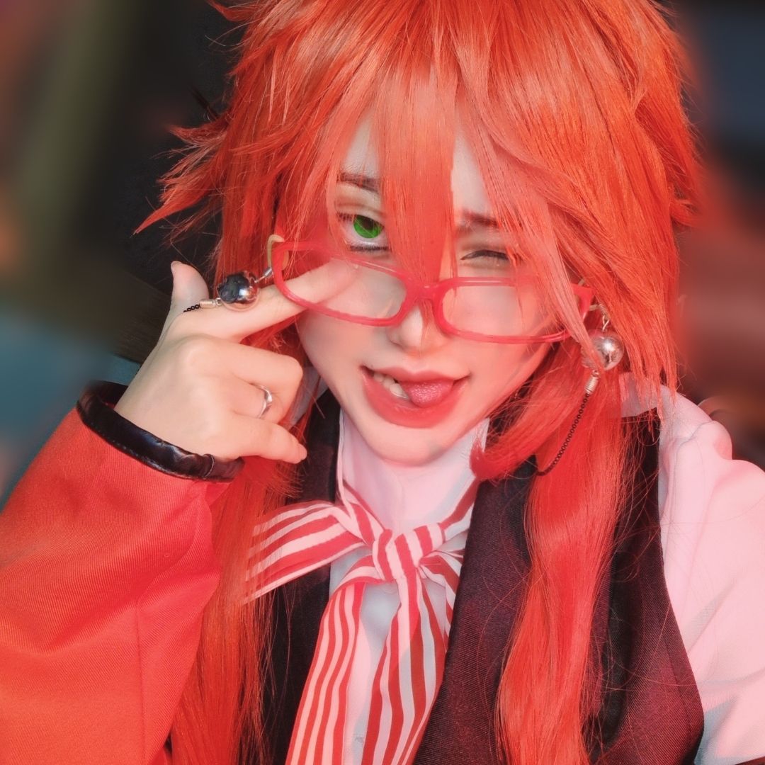 gaji_cos's tweet photo. 흑집사
그렐 서트클리프
グレル・サトクリフ

[사신입니Death☆-!!]

그렐코스스탭으로 활동할 예정입니데스☆
흑집사 일카 많관부❤️알티는 사랑💕
@beach_mansion https://t.co/6iuThobTYq