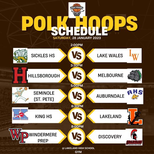 Polk Hoops Shootout Preview 🏀 🚨

Notable Prospects: 👀⭐️

<a href="/vashh_1/">S.rcjr1⁉️</a> <a href="/JaysonPerry8/">JP</a> <a href="/lilv1ck/">Vick</a> <a href="/Colin_Way2024/">Colin_Way</a> @Neturner2023 <a href="/KervinKnaggs/">Kervin Knaggs</a> <a href="/john_az21/">John Ziegler</a> <a href="/Rolijah_Hardy23/">Rolijah Hardy</a> <a href="/BrandonBassJr/">Brandon Bass Jr.</a> <a href="/Angel44821680/">chh._angel</a> 

<a href="/prephoopsfl/">Prep Hoops Florida</a> <a href="/RossVDG14/">Ross Van De Griek</a> <a href="/polk_way/">PolkWay</a> <a href="/RileyDSheppard/">Riley Sheppard</a> 

✍🏽: prephoops.com/2023/01/polk-h…