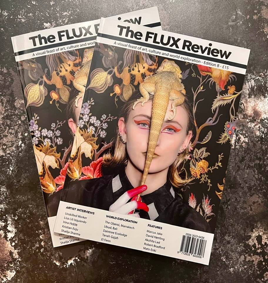Edition 8 is out now.  Cover by the amazing @danielemahphotography of artist @phoebe_stringer

200-pages of art, culture and world exploration.

Read artist features and interviews plus more online.
