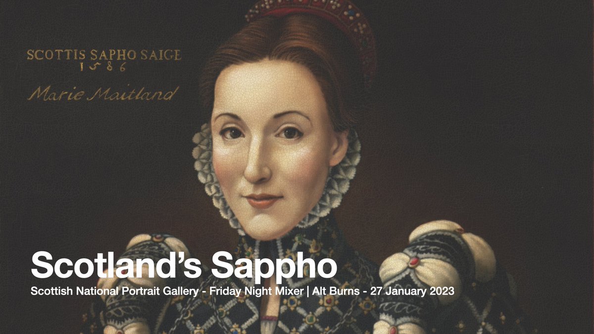 🥱 Whae needs #BurnsNight when alternatives like this exist?

👩🏻‍🤝‍👩🏼 <a href="/ashdouglasscot/">Ashley Douglas</a> has revealed how, centuries afore #Burns, Marie Maitland - Scotland’s Sappho - wrote about her lesbian love.

🏳️‍🌈🏴󠁧󠁢󠁳󠁣󠁴󠁿🏳️‍⚧️ And the day, <a href="/EemisStane/">Eemis Stane: The magazine o new Scots scrievin.</a> is publishin a hantle o modern, diverse #Scots scrievers.