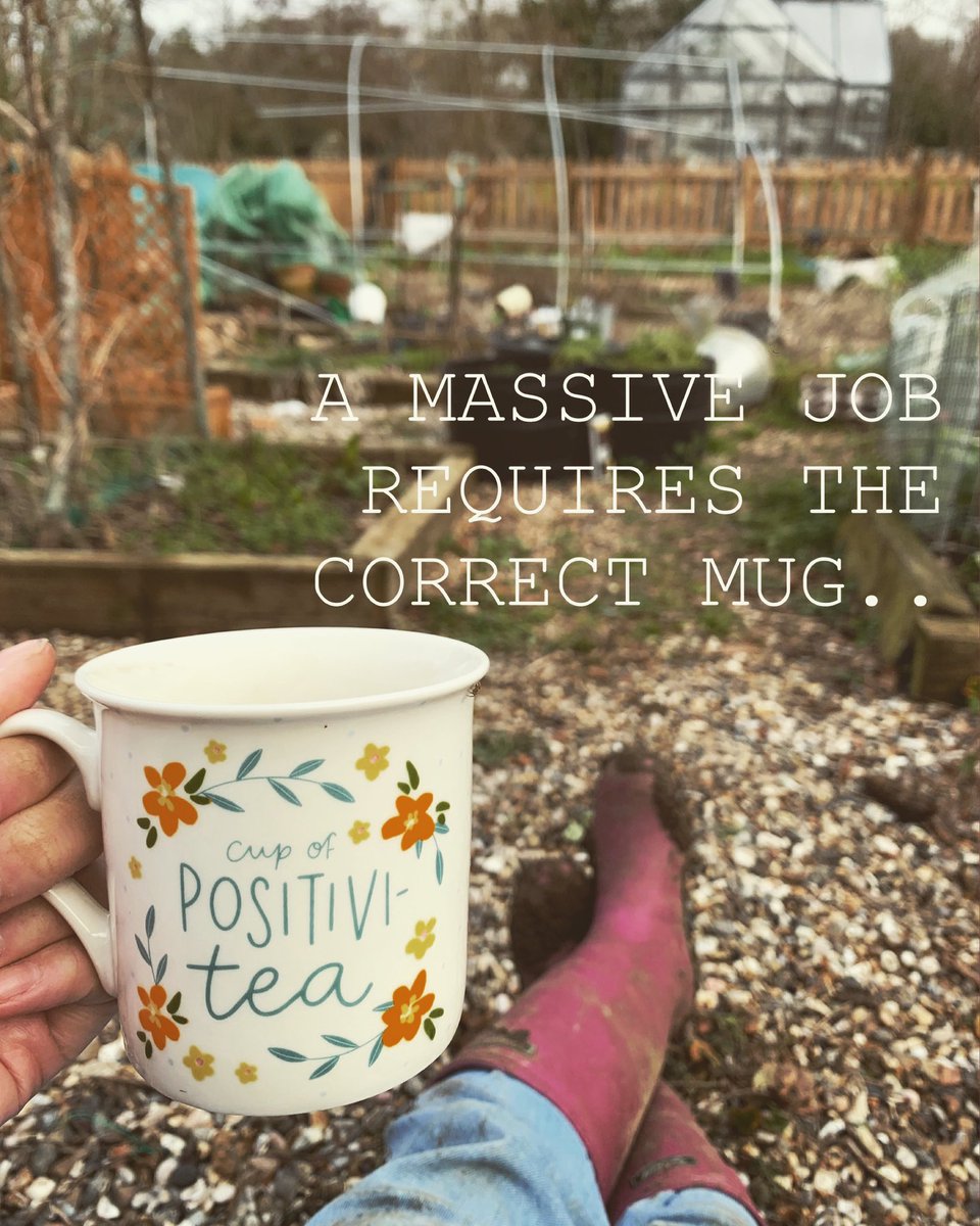 Speaks for itself me thinks! Exx #GardenersWorld #garden #veggarden #countryliving #countrylife #vintagecountry #PositiveVibes #Happiness #youcandoit