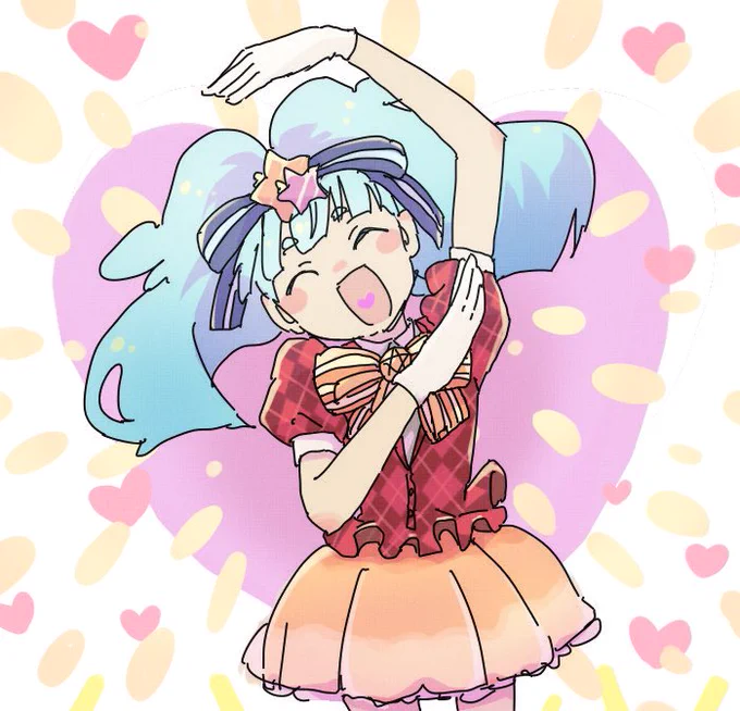 ロクタンさんの線画を塗らせて頂きました。活き活きした動きが本当に楽しい!#ゾンサガ線画 #私のゾンサガ線画を貴方色に塗って欲しい #ゾンサガぬり絵  