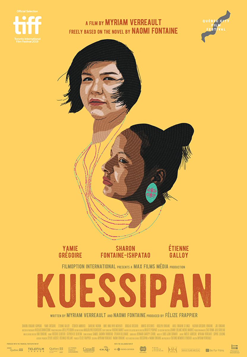 FranceenIslande's tweet photo. Très sympathique soirée hier à #BioParadís organisée par nos amis 🇨🇦 de @CanadaIslande après la projection de #Kuessipan très beau film de @MyVerreault adapté du récit poétique éponyme de l’auteure et co-scénariste @Naofontaine https://t.co/ErCdxiY9aY