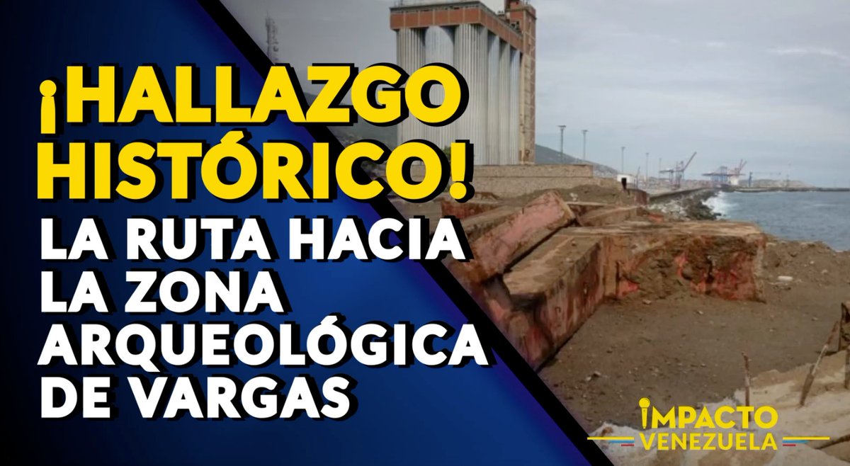 🟡 ¡HALLAZGO HISTÓRICO! La ruta hacia la zona arqueológica de Vargas

Conozcamos más con @AmyyTorres

Amplía aquí. 📱 👇

youtu.be/aXbGEM3hGtc