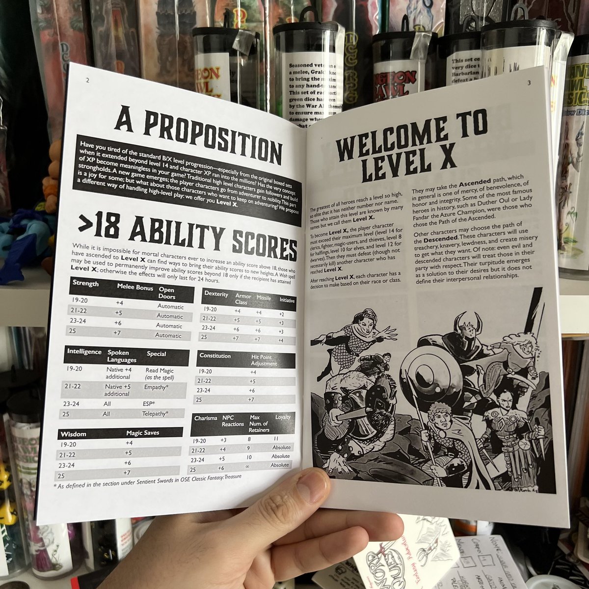diogo_oldskull's tweet photo. OLD SCHOOL &amp; COOL - Vol. 3
By @ahimsakerp 

Another issue of one of the best #OSE #OSR #Zines out there! This issue is focused on what many would call #EpicLevel play and offers many options and alternatives for high end game! Looks very promising!

#DnD #TTRPG #IndieGame https://t.co/3tC5MIkgVE