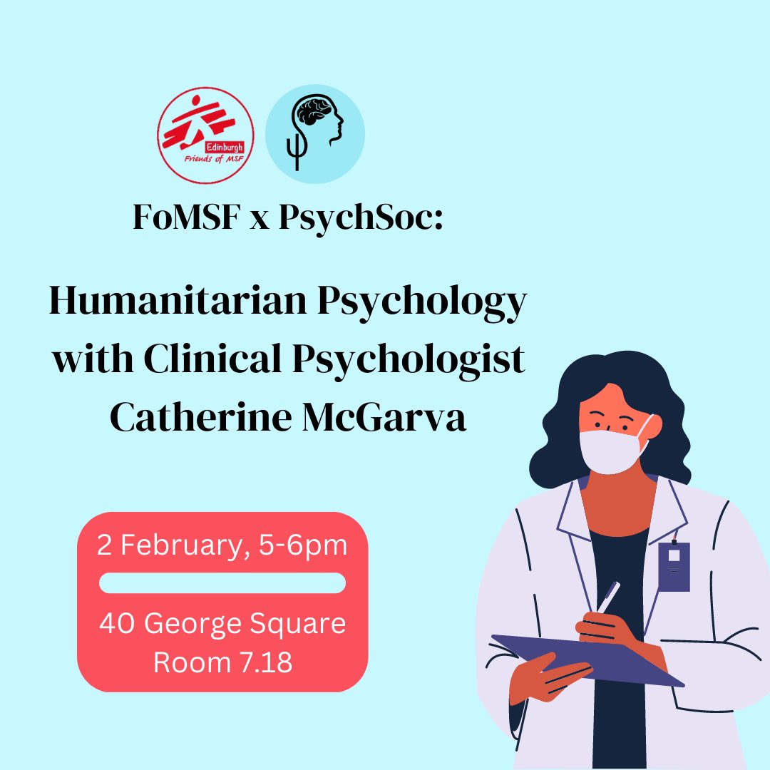 University of Edinburgh Psychology Society tweet media