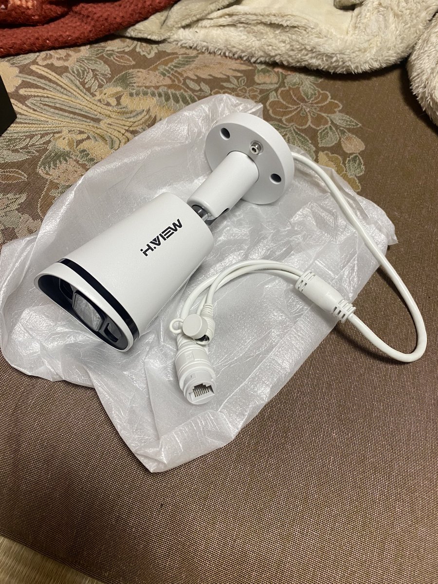 ikenie3's tweet image. H.VIEWの監視カメラを買いました