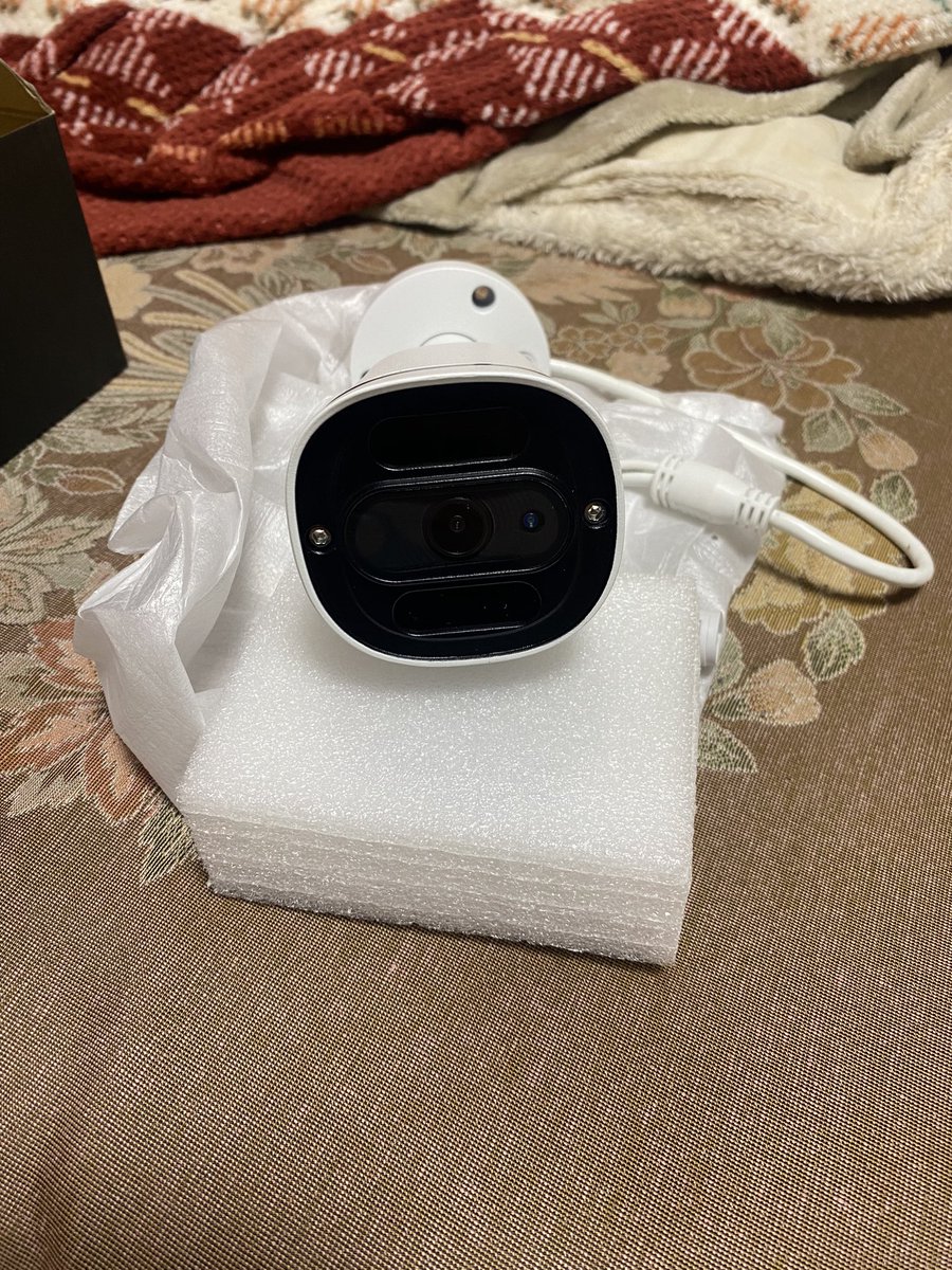 ikenie3's tweet image. H.VIEWの監視カメラを買いました