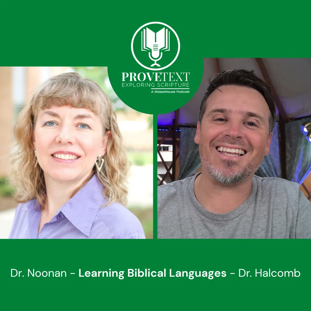 In this episode of ProveText, Dr. T. Michael W. Halcomb interviews Dr. Jennifer E. Noonan on learning Biblical languages and annouces a special SALE! Check it out at youtube.com/@glossahouse
#biblicallanguages #ancientlanguages #glossahouse