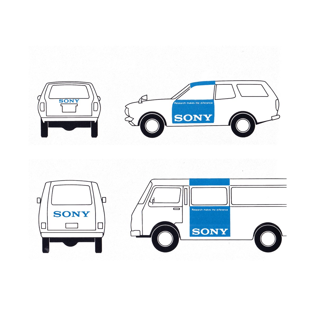 The Sony update from 1973. This was a mod of Clarendon, which had been revised a few of times since 1953 with Yasuo Kuroki establishing the basic character.

Discover more logos at logo-archive.org

#logos #branding #logodesign #designhistory #graphicdesign #designtwitter