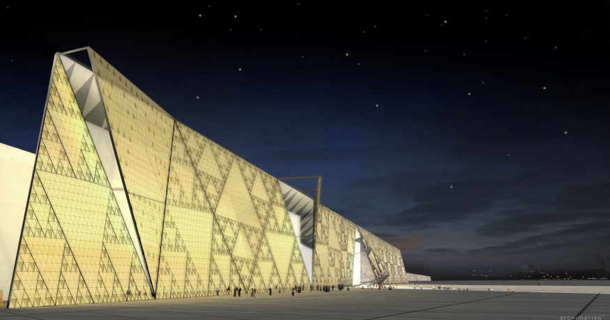 artribune's tweet photo. Il più grande complesso museale archeologico del mondo sarà inaugurato nel 2023, vent'anni dopo il suo concorso: è il GRAND EGYPTIAN MUSEUM di Giza

Qui tutte le info: https://t.co/dAkfu6mMk4 https://t.co/qXRHJhjKhi