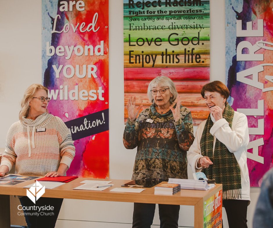 New to our church? No problem! Our welcoming table can answer all your questions and make you feel like home in no time.