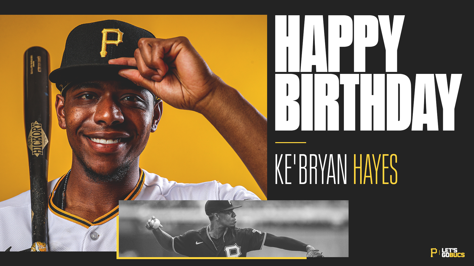 Pittsburgh Pirates on X: Happy Birthday, @KeBryanHayes! 🎈 https