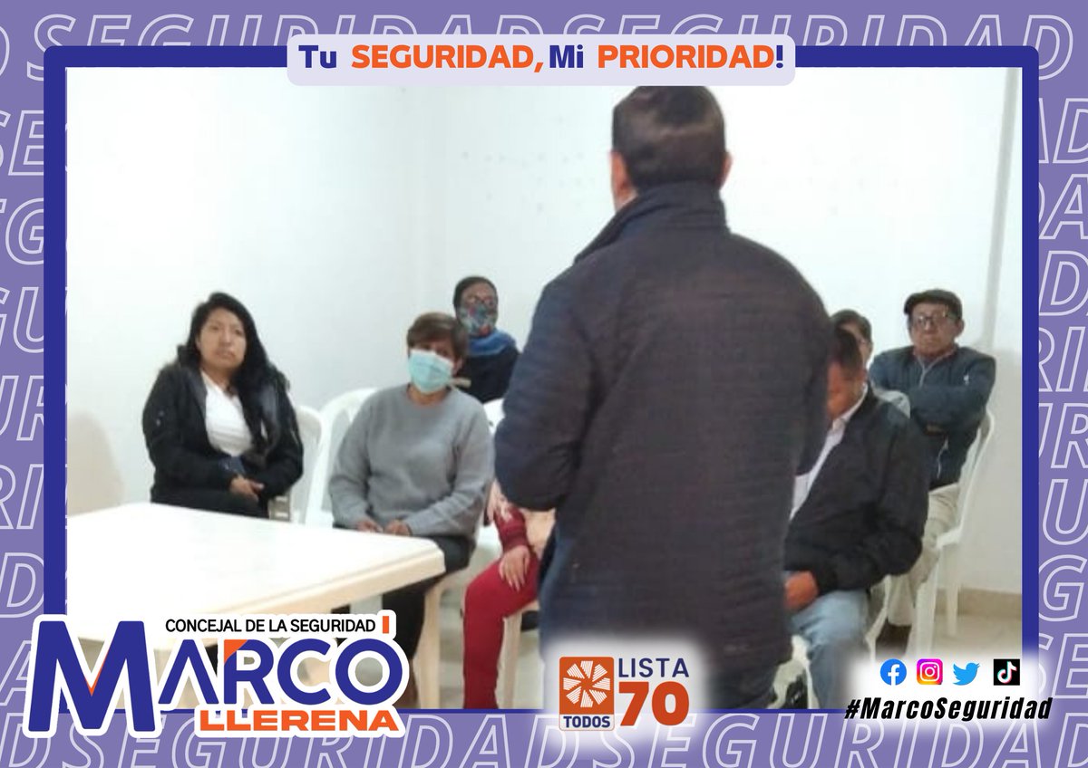 marquitollerena's tweet photo. #MarcoEnTerritorio 🚶‍♂️
Sé que estamos en el camino correcto impulsando y fortaleciendo la unidad y la #seguridad de #Quito 
Gracias vecinos por su predisposición, cariño y entrega!
#MarcoSeguridad #Lista70 https://t.co/RabTj1uHCW