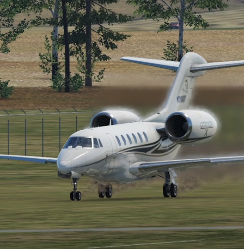 clearpropeller's tweet photo. Can a Citation Jet take off from a 700 metre runway?

https://t.co/n0xSYInrXm

#flightsimulator #xplane #xplane12 #shorts https://t.co/XcgjoqKHaB