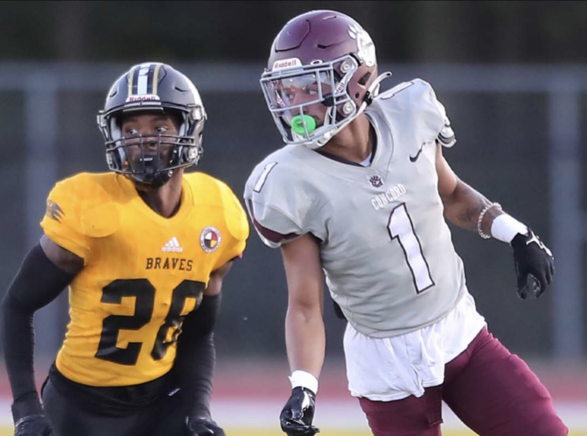 Kaleb_Shelton3's tweet photo. After a great talk with @coachmass09 I’m blessed to receive my fourth offer (PWO) from @ConcordFootball ! https://t.co/S37lr7IaFr