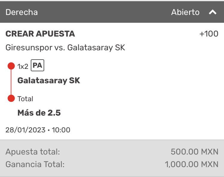 DJPicks_sport's tweet photo. Apuesta 1: #GRSvGS 🇹🇷
@Giresunspor vs @GalatasaraySK

#freepicks #djpicks #soccerpicks #apuestasdeportivas #tipster https://t.co/OETL26NURl