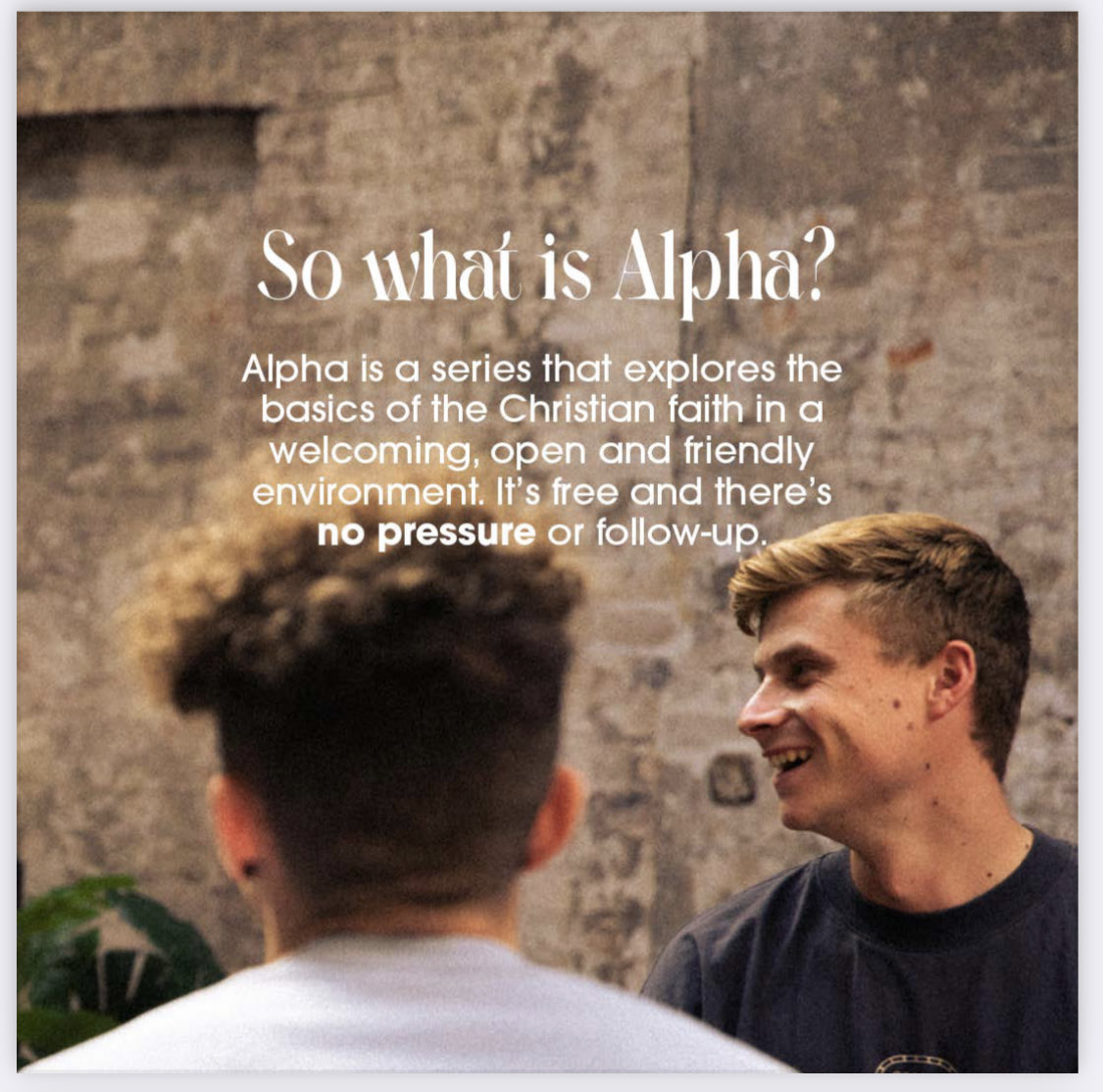 Livingwordyork's tweet photo. York city wide alpha start Monday!
If i you’ve not signed up yet don’t worry. We are running two session Monday evening at 7:30pm and Tuesday morning from 11:30am. Any questions or to book please contact us on any our our social media accounts or pop in and see us, all welcome. https://t.co/JbO5CNlmX3