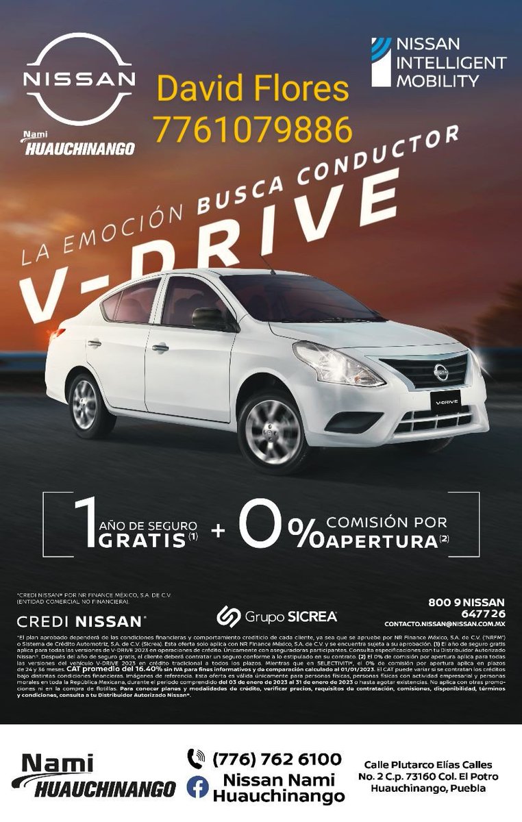 ferchitof's tweet photo. @AlanAdameMX @DeniseMeadeG @analucia_medina @GerundioE @chiogb66 @deniseramosm @Dafneconefe @pipemx @EugeniaLaraG1 @Garcimonero Que necesita un Nuevo #Nissan y un #VDrive 2023 sería ideal cel 7761079886 #NissanNamiHuauchinango #Versa #March #Sentra #Frontier #Kicks #Urvan #NP300 estoy a sus órdenes ✅🏆🥇💯🇲🇽📱📲🚕🚛🚙🚗🚘🚚🚐🛻 #AMLO https://t.co/KKagitlw7d