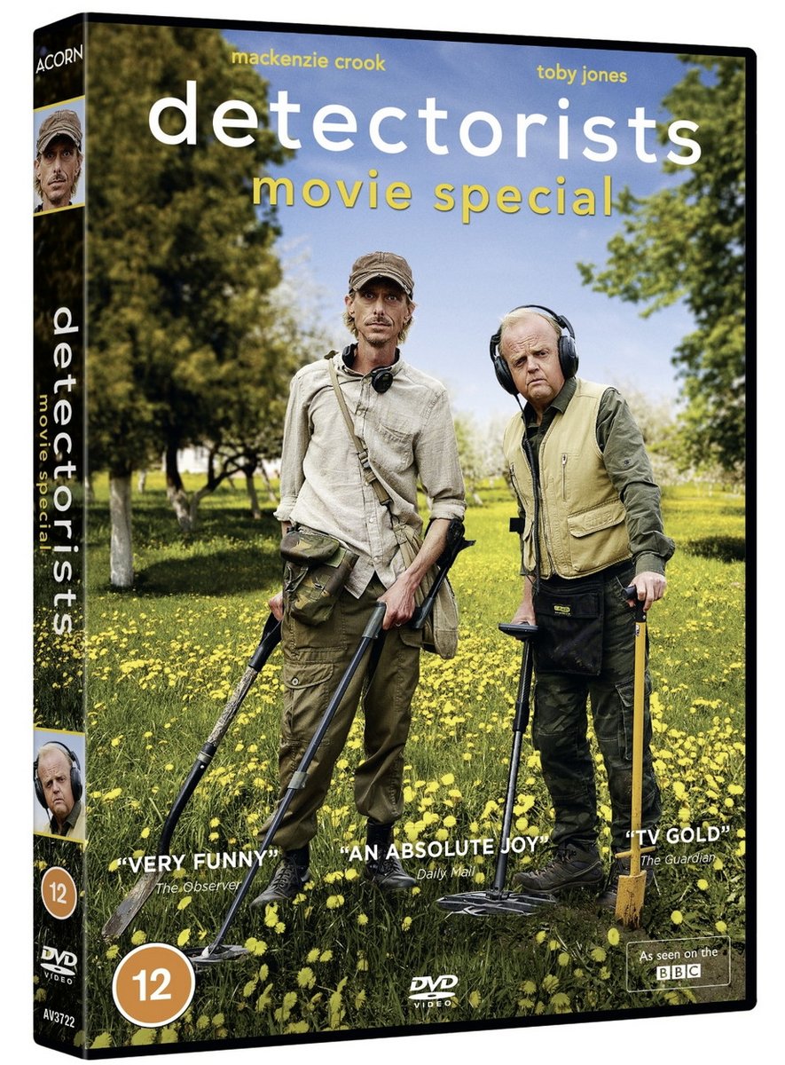 ***NEW GIVEAWAY***

RT (&amp; be a follower) for a chance to #win 'The Detectorists Movie Special' on DVD courtesy of #AcornMediaInternational 

#giveaway #competition #prize