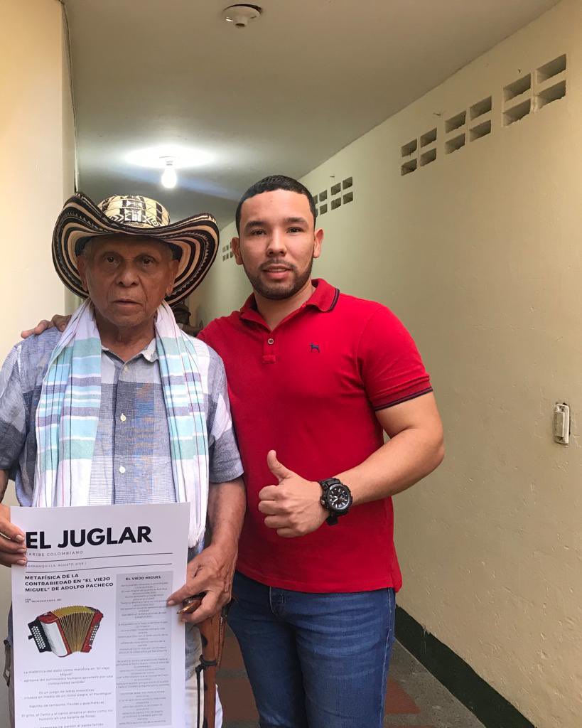 GutierrezGeison's tweet photo. El Tropezón, El Viejo Miguel, La Hamaca Grande, Me Rindo Majestad, El Cordobés Entre Otras Obras Musicales Nos Deja El Maestro Adolfo Pacheco Anillo #ElJuglardelCaribe #QEPD https://t.co/qHyTffCVBs