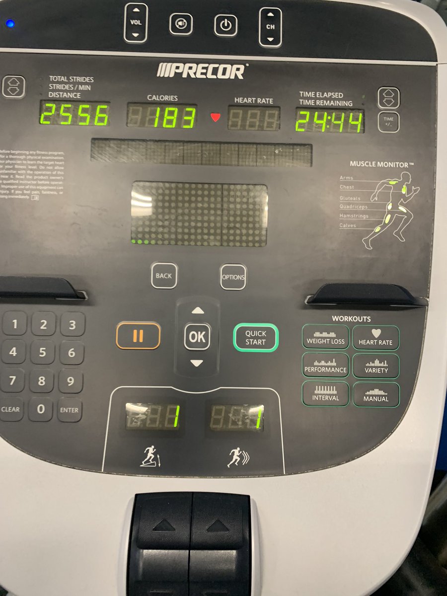 30 day no excuse cardio 13/30: 25 min elliptical. #warrenmrbowtiefeaster #fit4life