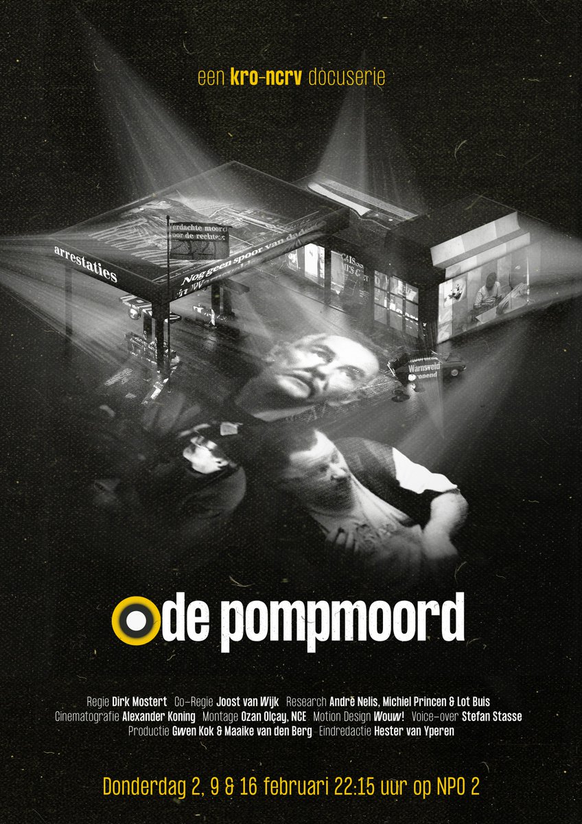 DirkMostert's tweet photo. Donderdag 2 februari 22.15 uur NPO2. De pompmoord. in 2004 worden vier verdachten tot jarenlange gevangenisstraffen veroordeeld voor de moord op een jonge vrouw. Maar waren zij wel de schuldigen? Weer een dwaling? https://t.co/PFM9rQfiPb