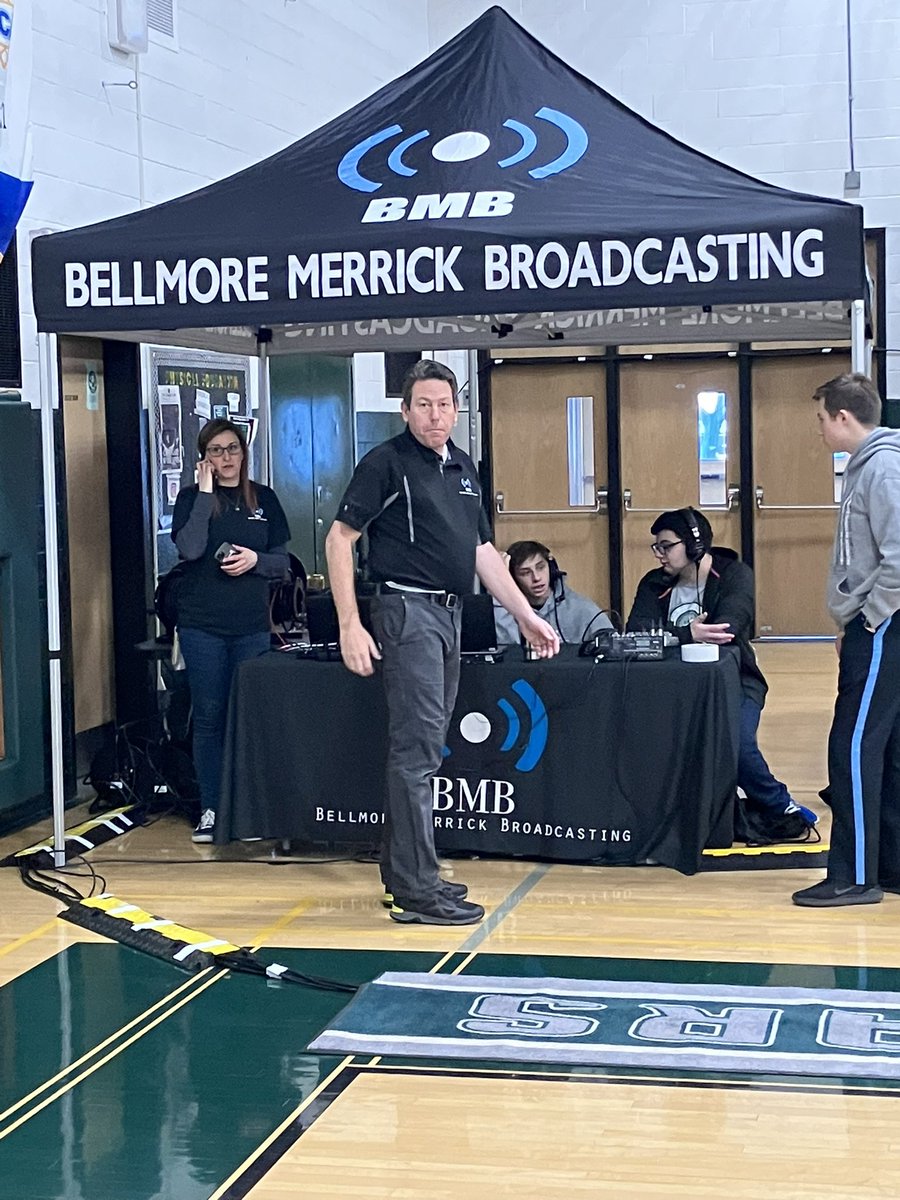 The <a href="/BellmoreJFK/">John F. Kennedy HS</a> hosted VEX Tournament is about to begin. Teams from <a href="/CalhounHS/">Calhoun High School</a>, JFKHS and <a href="/MephamHS/">MephamHS</a>  are ready to go! So are BMB and Cougar TV who are covering and streaming the event. Go BMCHSD!