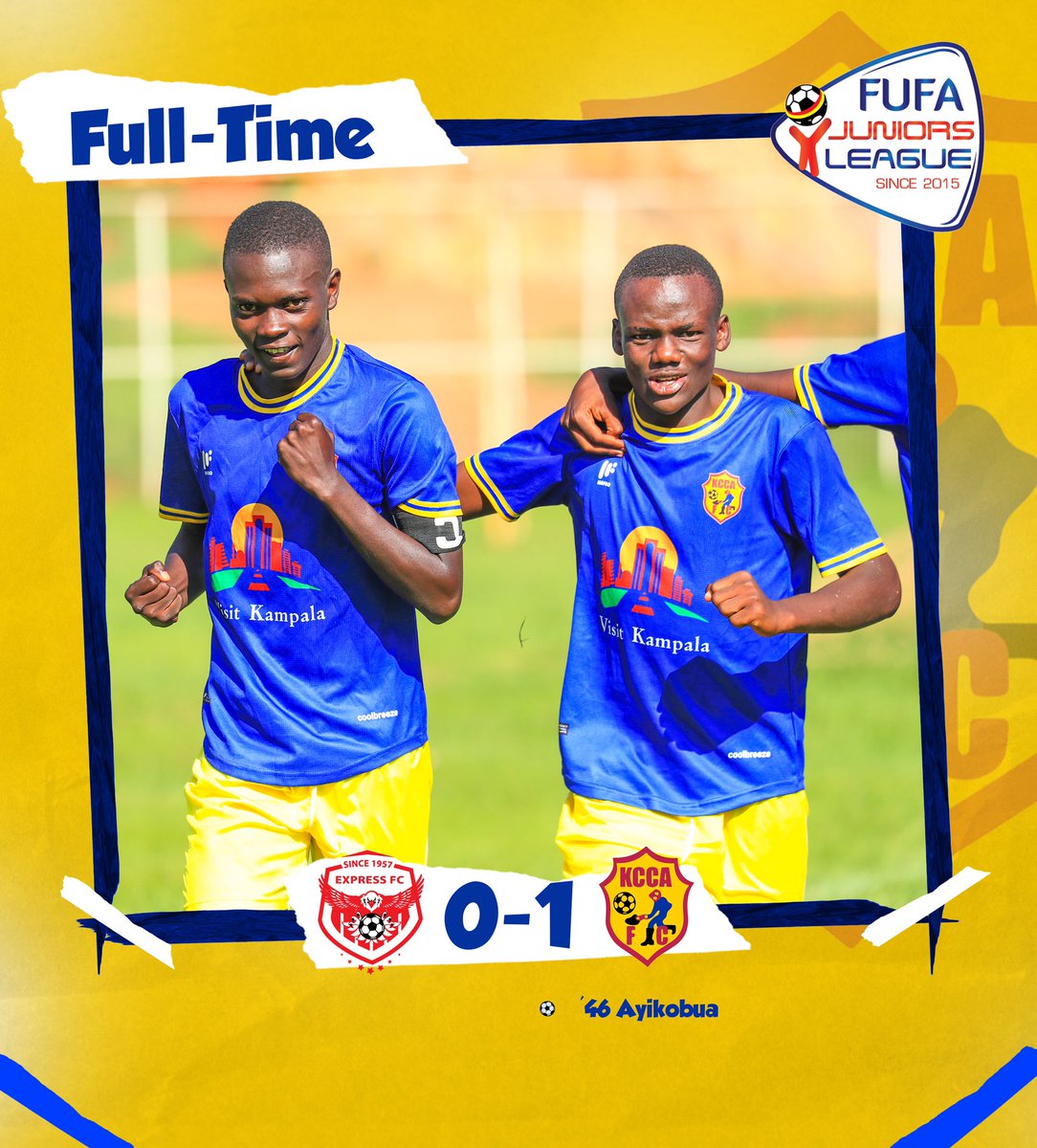 KCCA FC Soccer Academy on Twitter "FULLTIME! That marks the end of the