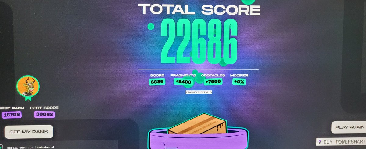 I always read tweets from people who come back from the sewer with high scores #dookeydash. Am I the only ridiculously bad player!? Best Score -> 30'000🤦‍♂️🤦‍♂️🤦‍♂️🤦‍♂️
<a href="/BoredApeYC/">Bored Ape Yacht Club 🍌</a>