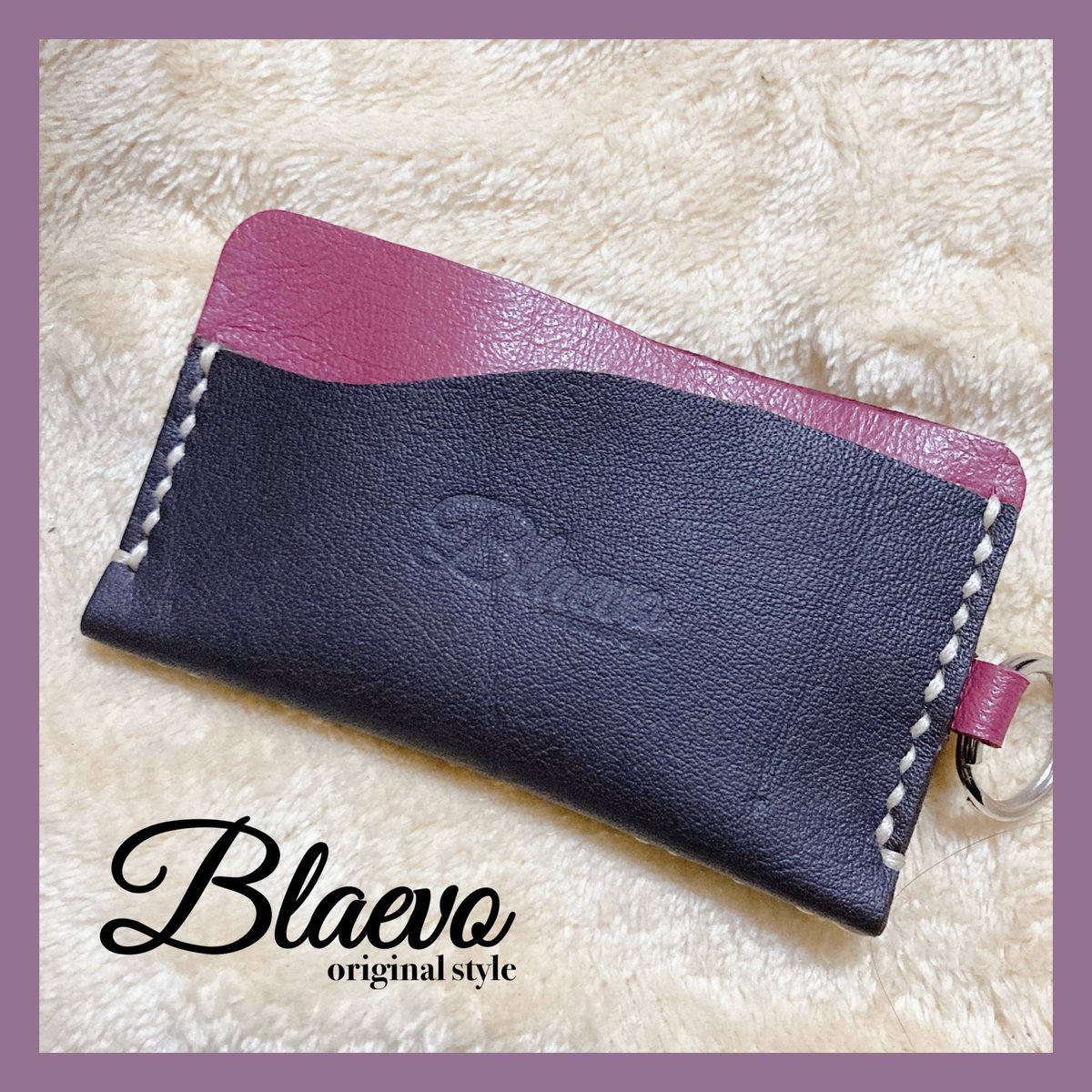 craft_Blaevo's tweet photo. ハギレで薄型カードケース！

クレカ系で4枚かな…
柔らかい革でしたけど
硬めの方がいい感じになるかも

#レザークラフト #カードケース
#Blaevo https://t.co/rBVJXttUYY