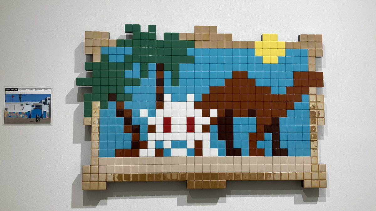 JulieGautron's tweet photo. Dernier jour de l’exposition pour célébrer la 4000e mosaïque de l’artiste. Galerie Over The Influence #spaceinvader #invaderwashere #4000 #paris https://t.co/mrpeets5my