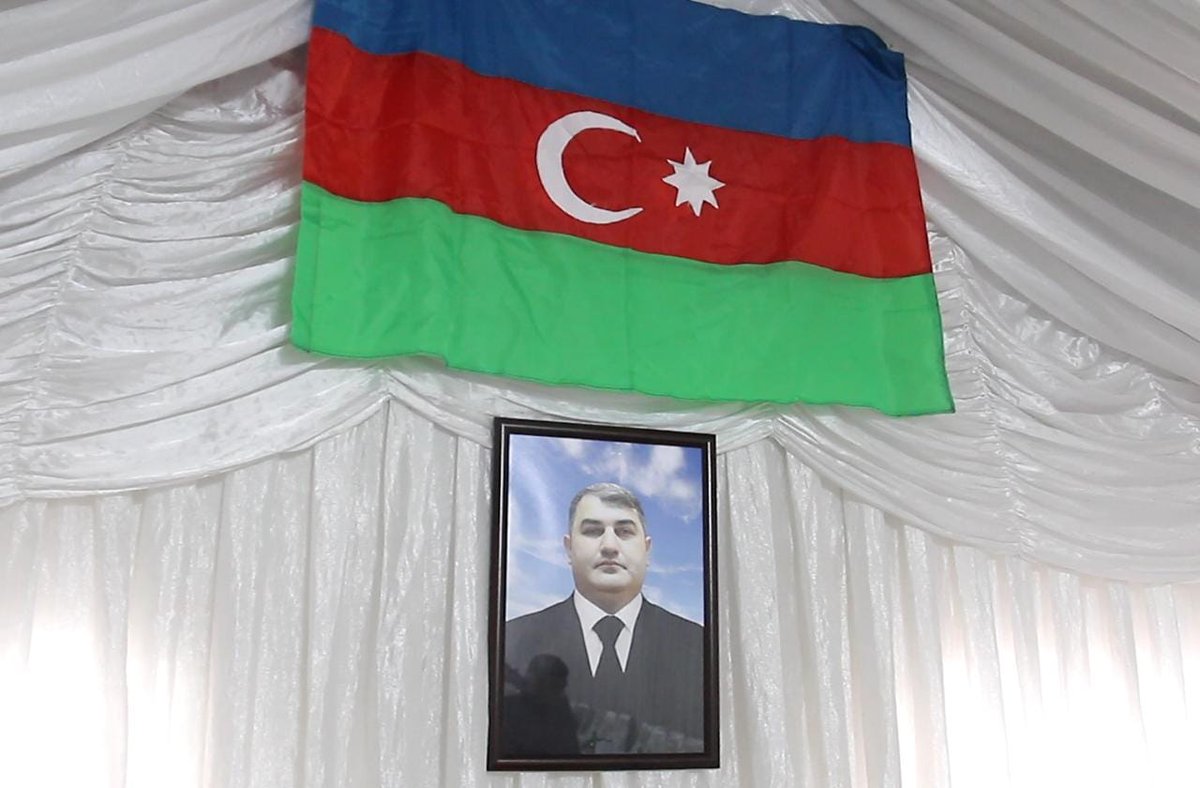 İrandakı səfirliyimizin mühafizə xidməti rəisi Orxan Əsgərovun hüzür mərasimindən...😔