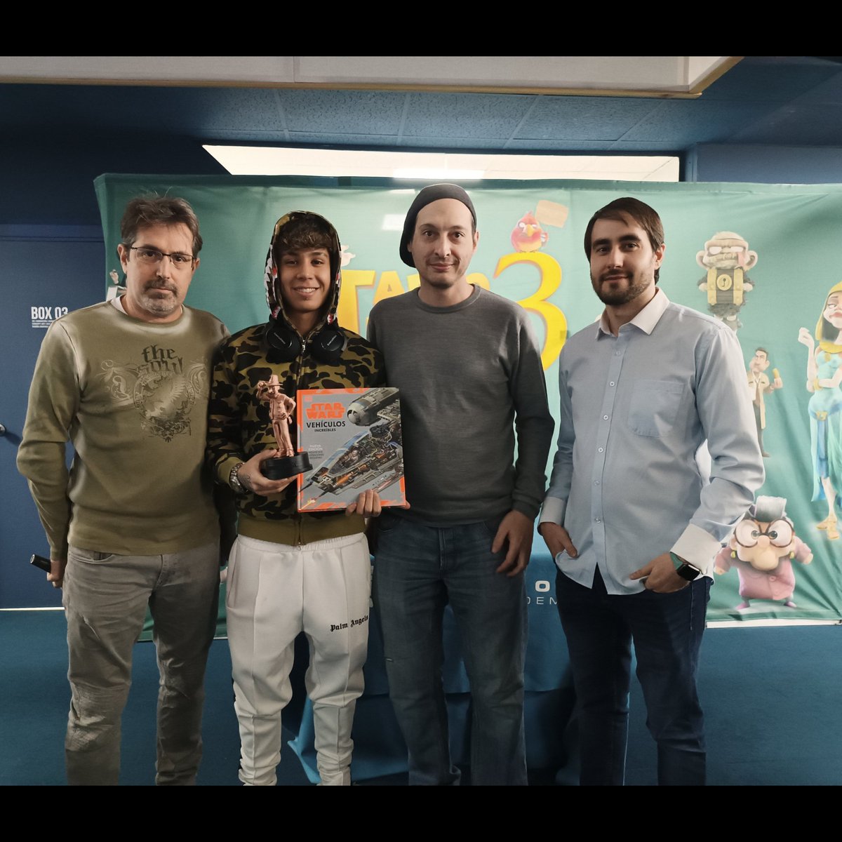 LightboxAcademy's tweet image. 🎉 ¡Ya conocemos a los ganadores del #SpeedModeling Lightbox Academy!
🥇Tadeo de Oro: Marta Tebar
🥈Tadeo de Plata: Mikele Mahchi
🥉Tadeo de Bronce: Juan Luis Nieto
¡Enhorabuena a todos los participantes!
Y millones de gracias a nuestros jueces y a @nvidiageforcees 🙌